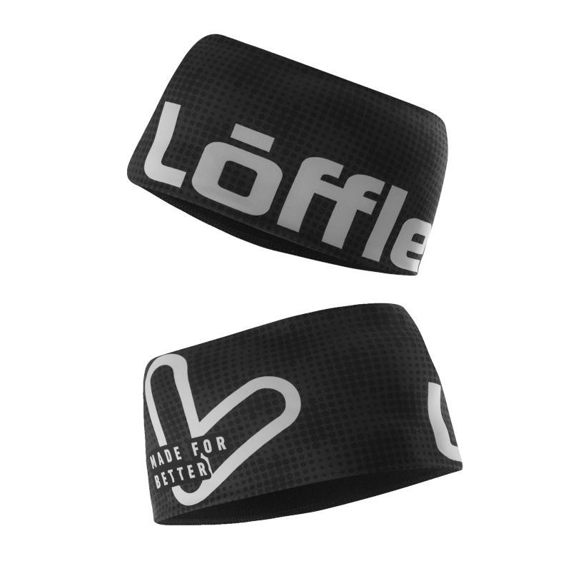 Löffler Stirnband Breit schwarz neu Löffler Stirnband Breit schwarz neu